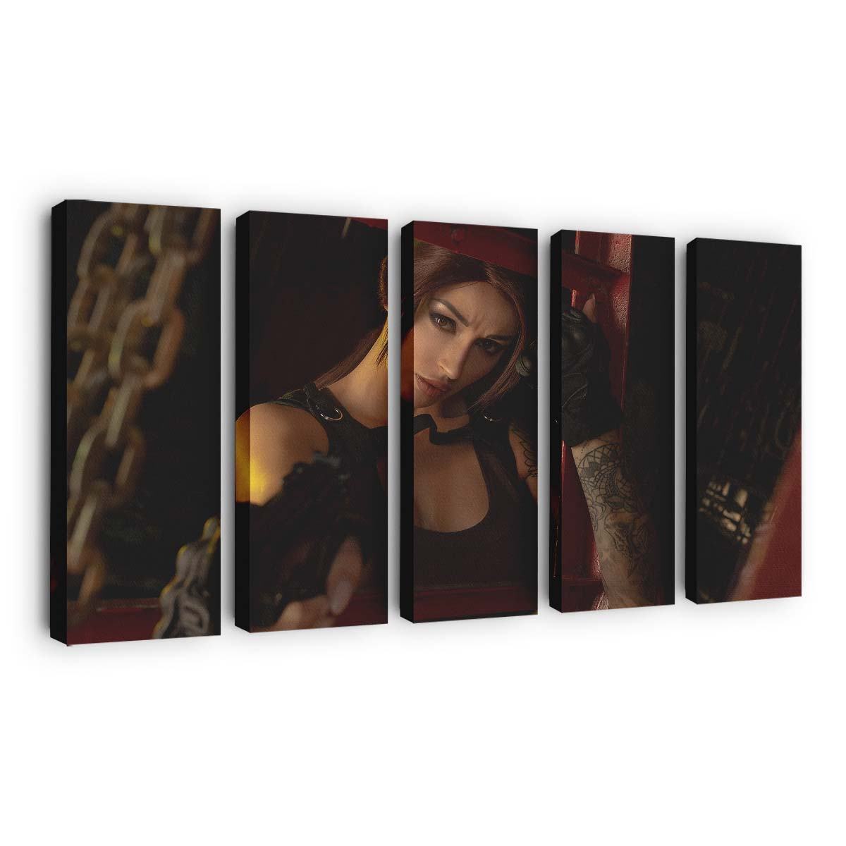 tomb raider cosplay of lara croft 4k u3